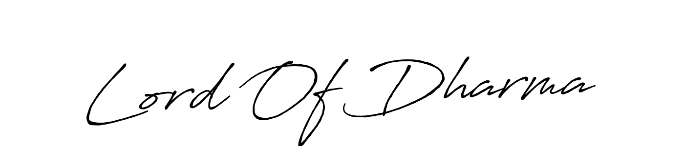 Also we have Lord Of Dharma name is the best signature style. Create professional handwritten signature collection using Antro_Vectra_Bolder autograph style. Lord Of Dharma signature style 7 images and pictures png