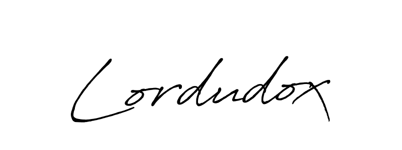How to make Lordudox name signature. Use Antro_Vectra_Bolder style for creating short signs online. This is the latest handwritten sign. Lordudox signature style 7 images and pictures png