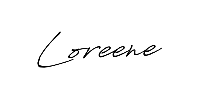 Once you've used our free online signature maker to create your best signature Antro_Vectra_Bolder style, it's time to enjoy all of the benefits that Loreene name signing documents. Loreene signature style 7 images and pictures png