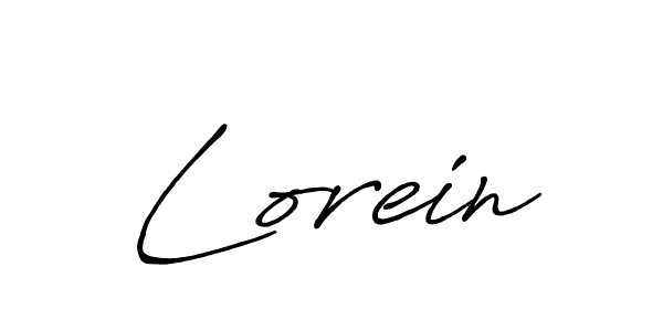 You should practise on your own different ways (Antro_Vectra_Bolder) to write your name (Lorein) in signature. don't let someone else do it for you. Lorein signature style 7 images and pictures png