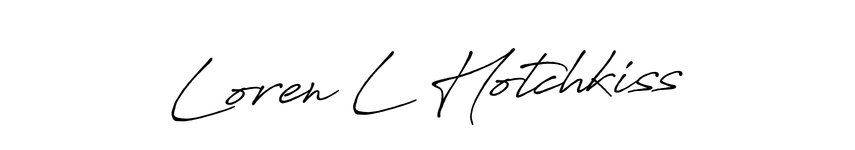 Make a short Loren L Hotchkiss signature style. Manage your documents anywhere anytime using Antro_Vectra_Bolder. Create and add eSignatures, submit forms, share and send files easily. Loren L Hotchkiss signature style 7 images and pictures png