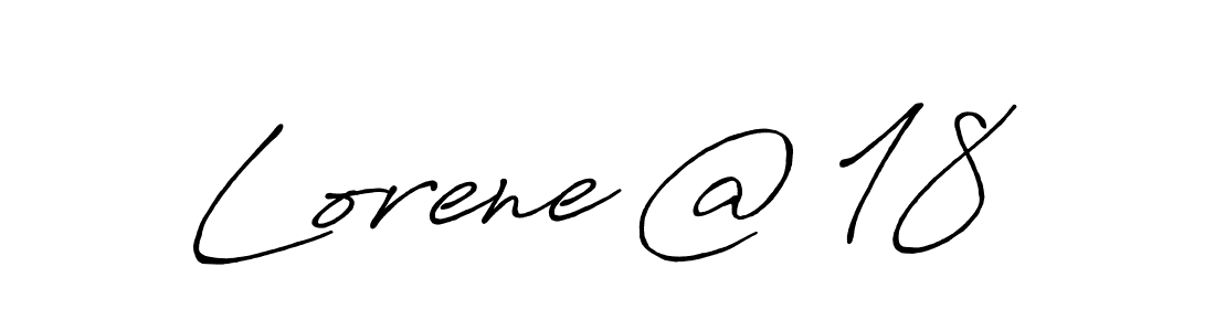 Here are the top 10 professional signature styles for the name Lorene @ 18. These are the best autograph styles you can use for your name. Lorene @ 18 signature style 7 images and pictures png
