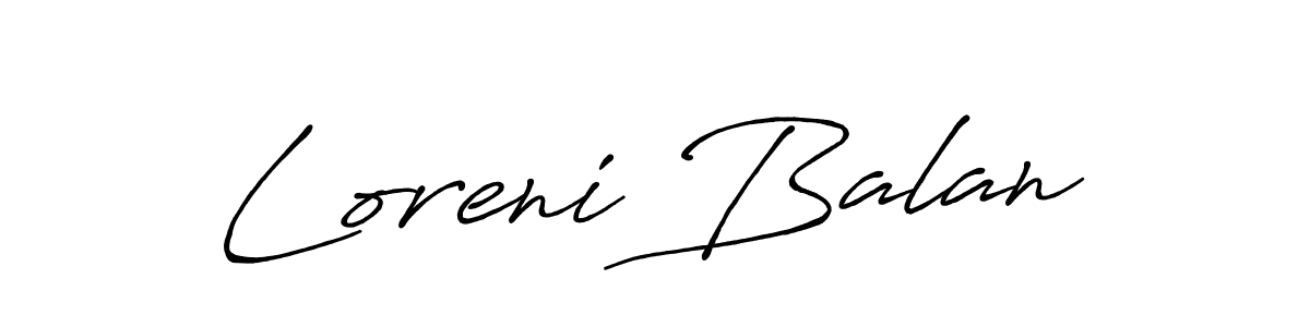 Make a short Loreni Balan signature style. Manage your documents anywhere anytime using Antro_Vectra_Bolder. Create and add eSignatures, submit forms, share and send files easily. Loreni Balan signature style 7 images and pictures png