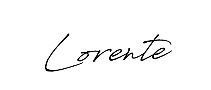 Make a short Lorente signature style. Manage your documents anywhere anytime using Antro_Vectra_Bolder. Create and add eSignatures, submit forms, share and send files easily. Lorente signature style 7 images and pictures png