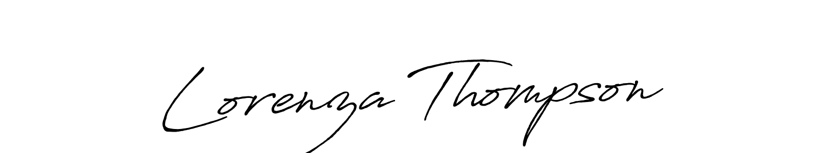 How to Draw Lorenza Thompson signature style? Antro_Vectra_Bolder is a latest design signature styles for name Lorenza Thompson. Lorenza Thompson signature style 7 images and pictures png