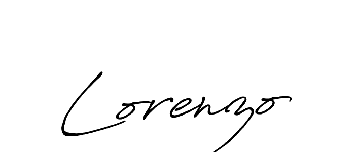 How to make Lorenzo name signature. Use Antro_Vectra_Bolder style for creating short signs online. This is the latest handwritten sign. Lorenzo signature style 7 images and pictures png