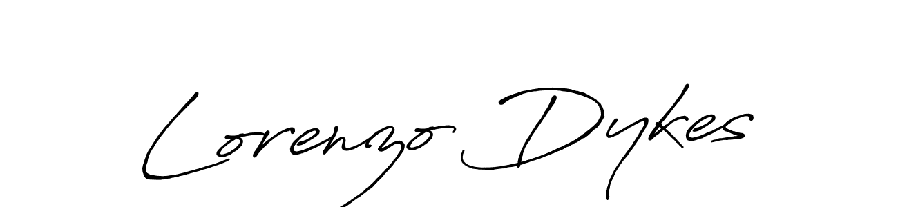 Use a signature maker to create a handwritten signature online. With this signature software, you can design (Antro_Vectra_Bolder) your own signature for name Lorenzo Dykes. Lorenzo Dykes signature style 7 images and pictures png