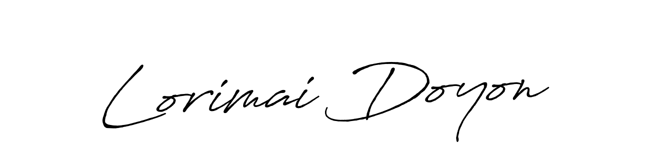The best way (Antro_Vectra_Bolder) to make a short signature is to pick only two or three words in your name. The name Lorimai Doyon include a total of six letters. For converting this name. Lorimai Doyon signature style 7 images and pictures png