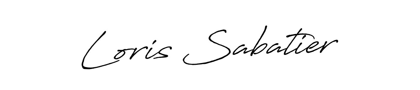 You can use this online signature creator to create a handwritten signature for the name Loris Sabatier. This is the best online autograph maker. Loris Sabatier signature style 7 images and pictures png