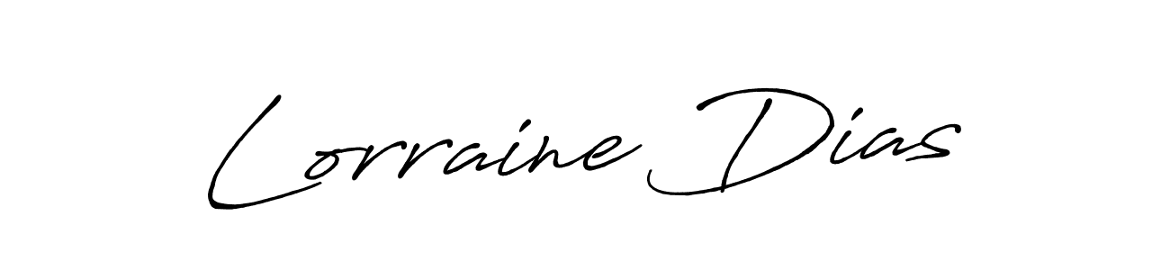 You should practise on your own different ways (Antro_Vectra_Bolder) to write your name (Lorraine Dias) in signature. don't let someone else do it for you. Lorraine Dias signature style 7 images and pictures png