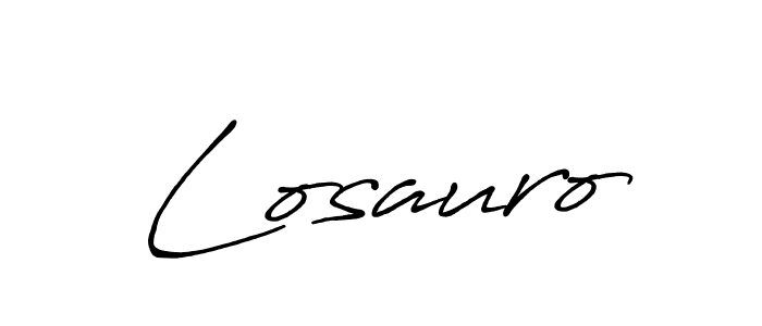 It looks lik you need a new signature style for name Losauro. Design unique handwritten (Antro_Vectra_Bolder) signature with our free signature maker in just a few clicks. Losauro signature style 7 images and pictures png