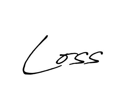 The best way (Antro_Vectra_Bolder) to make a short signature is to pick only two or three words in your name. The name Loss include a total of six letters. For converting this name. Loss signature style 7 images and pictures png