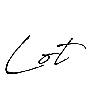 Use a signature maker to create a handwritten signature online. With this signature software, you can design (Antro_Vectra_Bolder) your own signature for name Lot. Lot signature style 7 images and pictures png