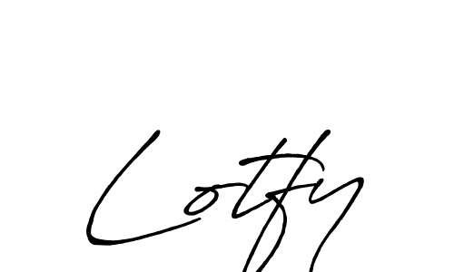 Make a beautiful signature design for name Lotfy. Use this online signature maker to create a handwritten signature for free. Lotfy signature style 7 images and pictures png