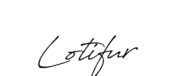 How to make Lotifur signature? Antro_Vectra_Bolder is a professional autograph style. Create handwritten signature for Lotifur name. Lotifur signature style 7 images and pictures png