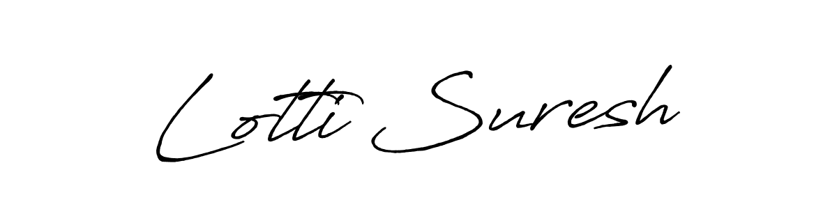 Here are the top 10 professional signature styles for the name Lotti Suresh. These are the best autograph styles you can use for your name. Lotti Suresh signature style 7 images and pictures png