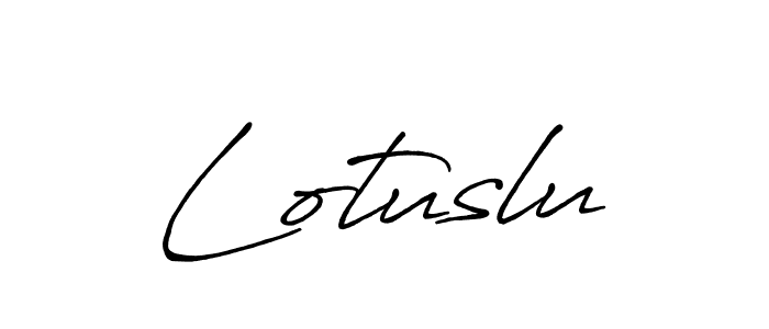 The best way (Antro_Vectra_Bolder) to make a short signature is to pick only two or three words in your name. The name Lotuslu include a total of six letters. For converting this name. Lotuslu signature style 7 images and pictures png