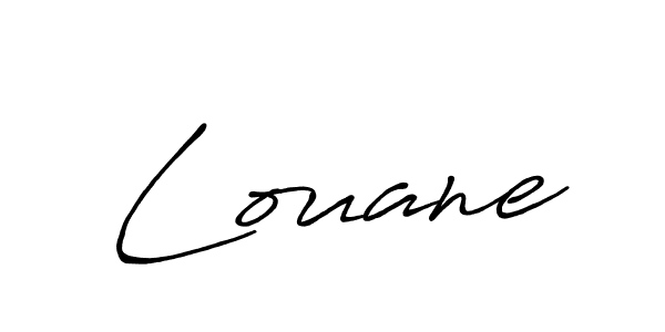 It looks lik you need a new signature style for name Louane. Design unique handwritten (Antro_Vectra_Bolder) signature with our free signature maker in just a few clicks. Louane signature style 7 images and pictures png