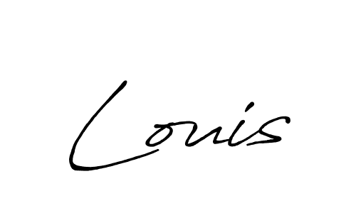 It looks lik you need a new signature style for name Louis. Design unique handwritten (Antro_Vectra_Bolder) signature with our free signature maker in just a few clicks. Louis signature style 7 images and pictures png