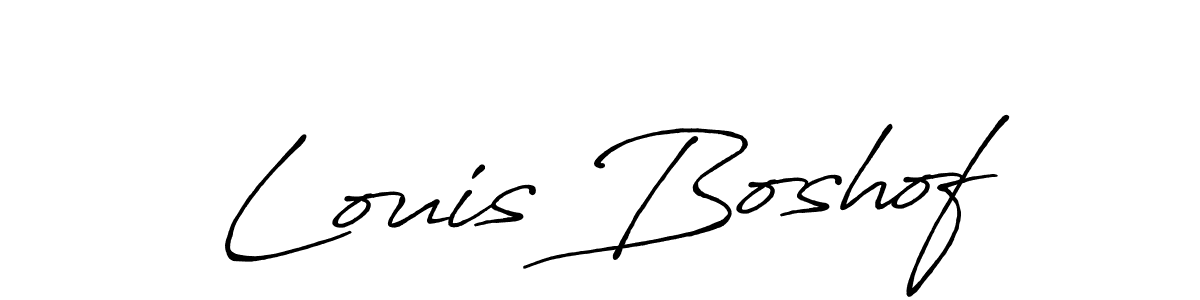 This is the best signature style for the Louis Boshof name. Also you like these signature font (Antro_Vectra_Bolder). Mix name signature. Louis Boshof signature style 7 images and pictures png
