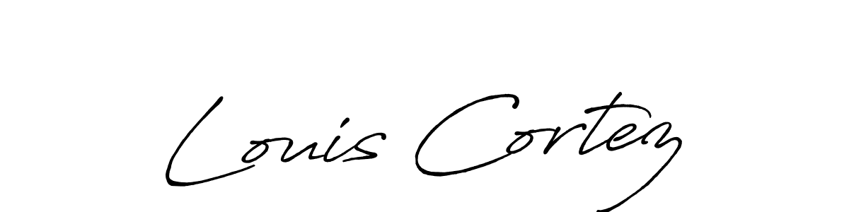 Make a short Louis Cortez signature style. Manage your documents anywhere anytime using Antro_Vectra_Bolder. Create and add eSignatures, submit forms, share and send files easily. Louis Cortez signature style 7 images and pictures png