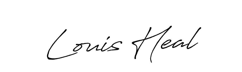 Here are the top 10 professional signature styles for the name Louis Heal. These are the best autograph styles you can use for your name. Louis Heal signature style 7 images and pictures png