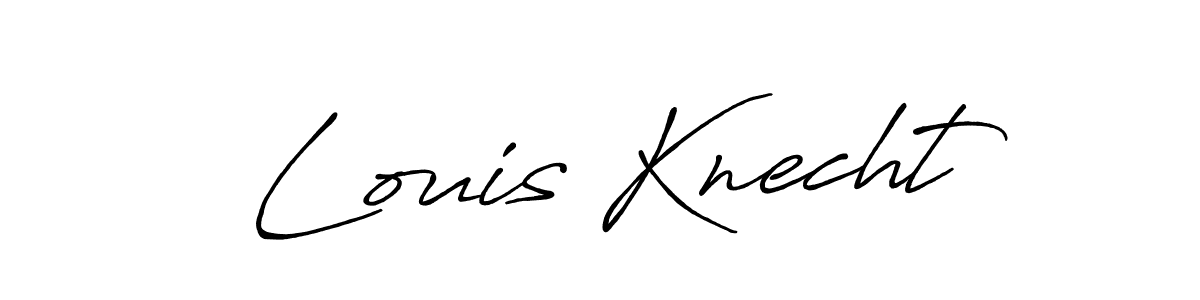 Once you've used our free online signature maker to create your best signature Antro_Vectra_Bolder style, it's time to enjoy all of the benefits that Louis Knecht name signing documents. Louis Knecht signature style 7 images and pictures png