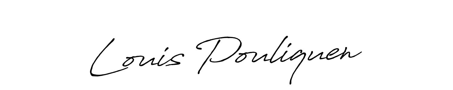 The best way (Antro_Vectra_Bolder) to make a short signature is to pick only two or three words in your name. The name Louis Pouliquen include a total of six letters. For converting this name. Louis Pouliquen signature style 7 images and pictures png