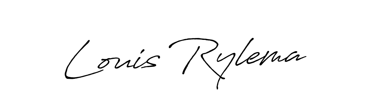 Make a short Louis Rylema signature style. Manage your documents anywhere anytime using Antro_Vectra_Bolder. Create and add eSignatures, submit forms, share and send files easily. Louis Rylema signature style 7 images and pictures png