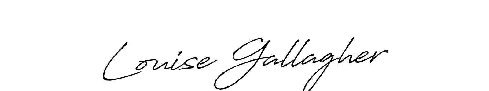 Check out images of Autograph of Louise Gallagher name. Actor Louise Gallagher Signature Style. Antro_Vectra_Bolder is a professional sign style online. Louise Gallagher signature style 7 images and pictures png