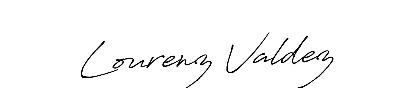 Also we have Lourenz Valdez name is the best signature style. Create professional handwritten signature collection using Antro_Vectra_Bolder autograph style. Lourenz Valdez signature style 7 images and pictures png