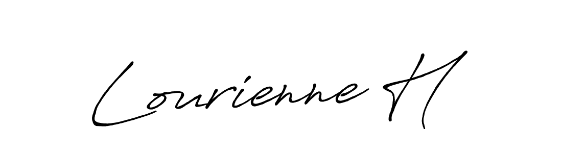 Once you've used our free online signature maker to create your best signature Antro_Vectra_Bolder style, it's time to enjoy all of the benefits that Lourienne H name signing documents. Lourienne H signature style 7 images and pictures png