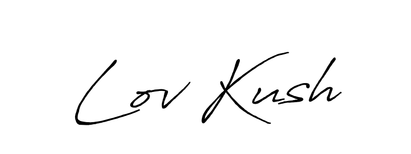 It looks lik you need a new signature style for name Lov Kush. Design unique handwritten (Antro_Vectra_Bolder) signature with our free signature maker in just a few clicks. Lov Kush signature style 7 images and pictures png