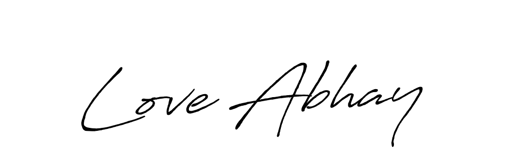 Make a short Love Abhay signature style. Manage your documents anywhere anytime using Antro_Vectra_Bolder. Create and add eSignatures, submit forms, share and send files easily. Love Abhay signature style 7 images and pictures png