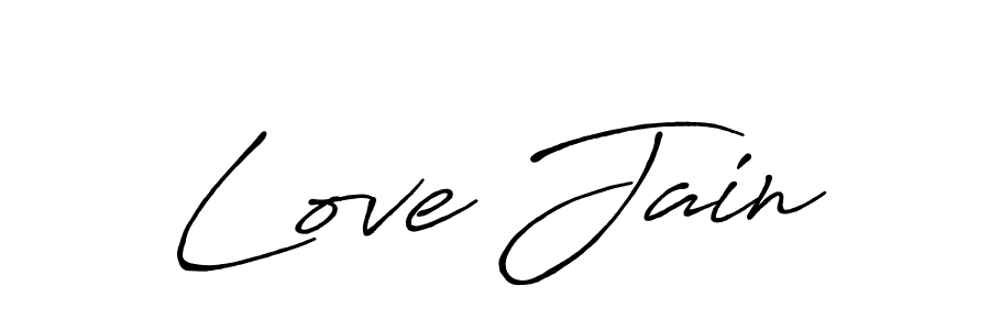 Make a beautiful signature design for name Love Jain. Use this online signature maker to create a handwritten signature for free. Love Jain signature style 7 images and pictures png