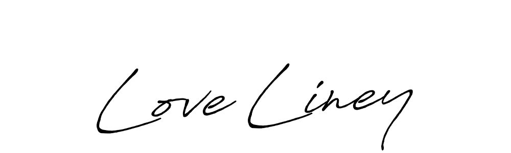 You should practise on your own different ways (Antro_Vectra_Bolder) to write your name (Love Liney) in signature. don't let someone else do it for you. Love Liney signature style 7 images and pictures png