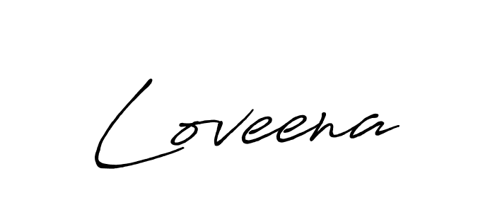 Also we have Loveena name is the best signature style. Create professional handwritten signature collection using Antro_Vectra_Bolder autograph style. Loveena signature style 7 images and pictures png