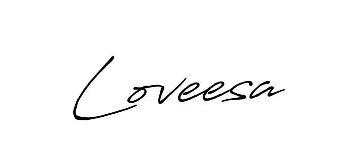 How to make Loveesa name signature. Use Antro_Vectra_Bolder style for creating short signs online. This is the latest handwritten sign. Loveesa signature style 7 images and pictures png