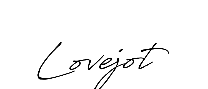 Design your own signature with our free online signature maker. With this signature software, you can create a handwritten (Antro_Vectra_Bolder) signature for name Lovejot. Lovejot signature style 7 images and pictures png