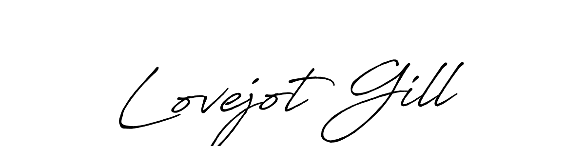 Use a signature maker to create a handwritten signature online. With this signature software, you can design (Antro_Vectra_Bolder) your own signature for name Lovejot Gill. Lovejot Gill signature style 7 images and pictures png