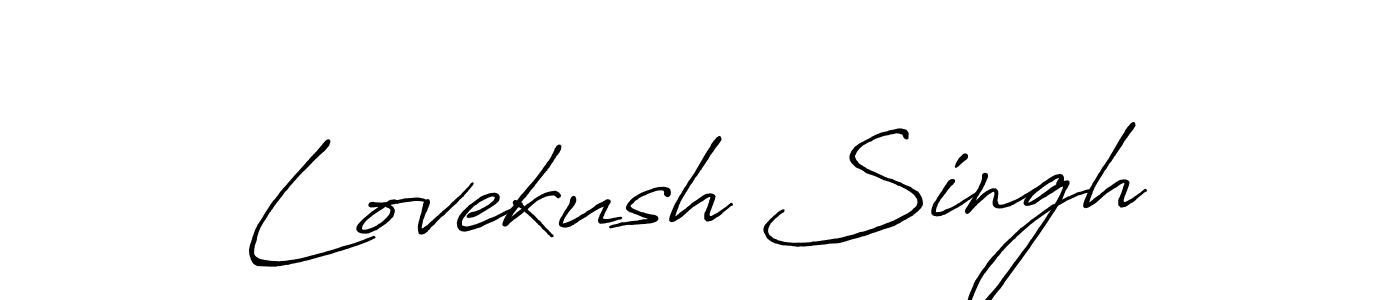 Also You can easily find your signature by using the search form. We will create Lovekush Singh name handwritten signature images for you free of cost using Antro_Vectra_Bolder sign style. Lovekush Singh signature style 7 images and pictures png