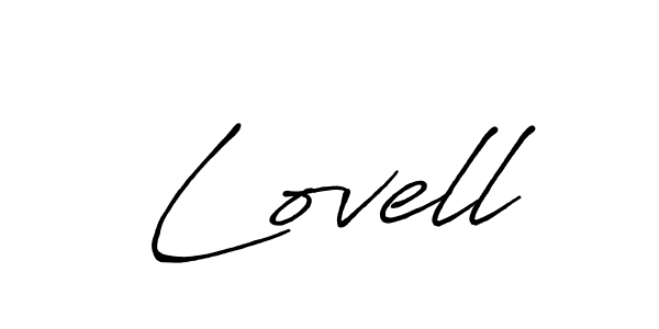 Make a beautiful signature design for name Lovell. Use this online signature maker to create a handwritten signature for free. Lovell signature style 7 images and pictures png