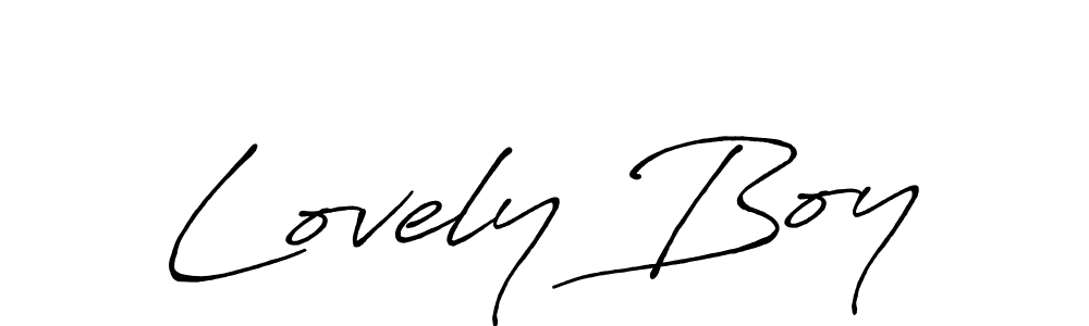 You should practise on your own different ways (Antro_Vectra_Bolder) to write your name (Lovely Boy) in signature. don't let someone else do it for you. Lovely Boy signature style 7 images and pictures png