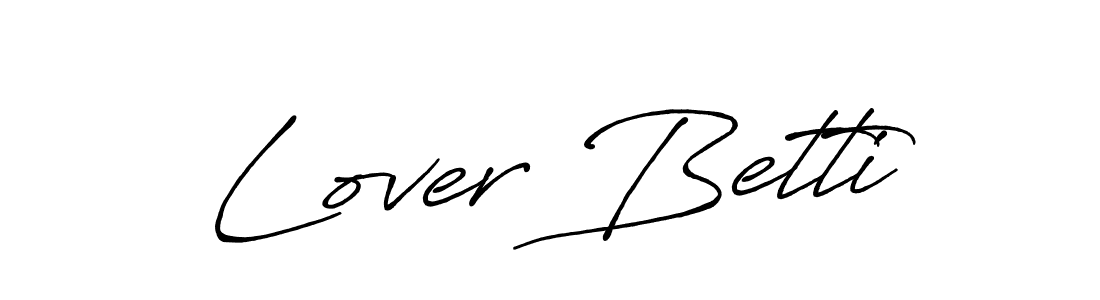 Also You can easily find your signature by using the search form. We will create Lover Betti name handwritten signature images for you free of cost using Antro_Vectra_Bolder sign style. Lover Betti signature style 7 images and pictures png