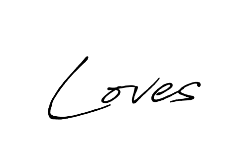 Also You can easily find your signature by using the search form. We will create Loves name handwritten signature images for you free of cost using Antro_Vectra_Bolder sign style. Loves signature style 7 images and pictures png