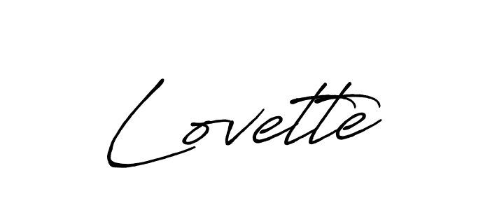 Antro_Vectra_Bolder is a professional signature style that is perfect for those who want to add a touch of class to their signature. It is also a great choice for those who want to make their signature more unique. Get Lovette name to fancy signature for free. Lovette signature style 7 images and pictures png