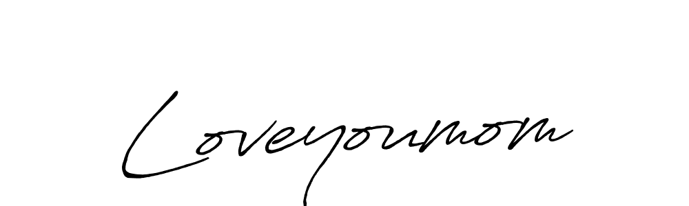 Make a short Loveyoumom signature style. Manage your documents anywhere anytime using Antro_Vectra_Bolder. Create and add eSignatures, submit forms, share and send files easily. Loveyoumom signature style 7 images and pictures png