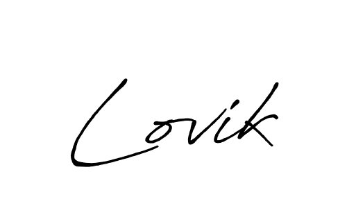 Make a beautiful signature design for name Lovik. Use this online signature maker to create a handwritten signature for free. Lovik signature style 7 images and pictures png
