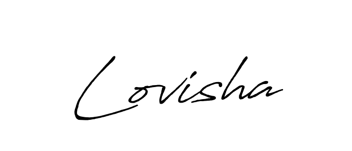 Also we have Lovisha name is the best signature style. Create professional handwritten signature collection using Antro_Vectra_Bolder autograph style. Lovisha signature style 7 images and pictures png