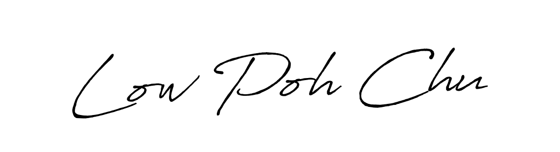 Once you've used our free online signature maker to create your best signature Antro_Vectra_Bolder style, it's time to enjoy all of the benefits that Low Poh Chu name signing documents. Low Poh Chu signature style 7 images and pictures png